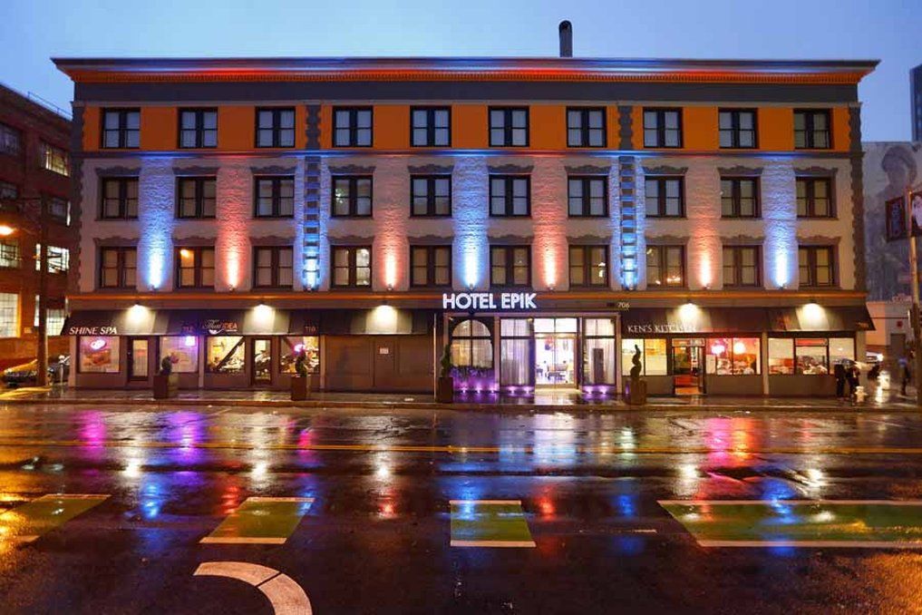 Hotel Epik Сан-Франциско Экстерьер фото