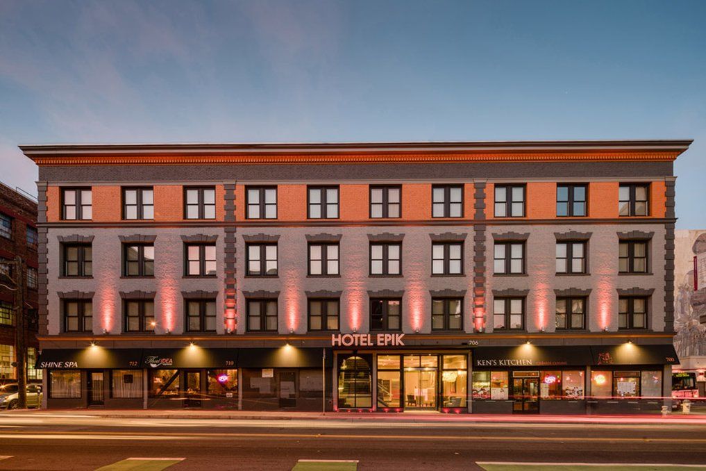 Hotel Epik Сан-Франциско Экстерьер фото