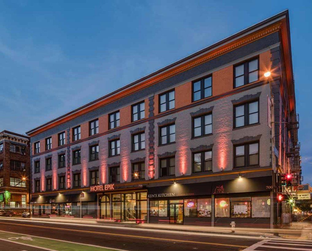 Hotel Epik Сан-Франциско Экстерьер фото
